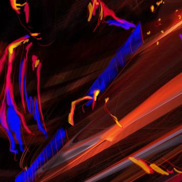 Music art by DC Langer