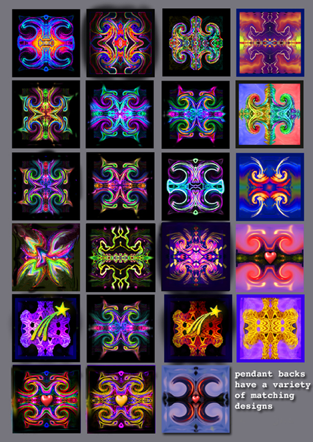 art pendants by DC Langer